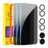 PEHAEL for iPhone 17 Pro Max Privacy Screen Protector+Camera Lens Protector