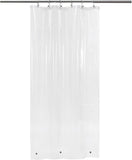 Barossa Design Oeko-tex Certified Shower Curtain Liner Standard Size, Clear