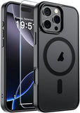 SUPFINE Magnetic for iPhone 13 Case/iPhone 14 Case Black