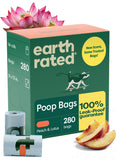 Earth Rated Dog Poop Bags on Refill Rolls, 270 Bags, Lavender