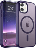 SUPFINE Magnetic for iPhone 13 Case/iPhone 14 Case Black