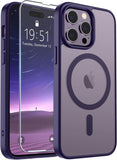 SUPFINE Magnetic for iPhone 13 Case/iPhone 14 Case Black