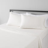 Amazon Basics Lightweight Super Soft Easy Care Wrinkle-Free Breathable Brushed Microfiber 3-Piece Bed Sheet Set with 14-Inch Deep Pockets, Twin, Dark Gray, Solid