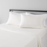 Amazon Basics Lightweight Super Soft Easy Care Wrinkle-Free Breathable Brushed Microfiber 3-Piece Bed Sheet Set with 14-Inch Deep Pockets, Twin, Dark Gray, Solid