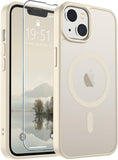 SUPFINE Magnetic for iPhone 13 Case/iPhone 14 Case Black