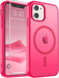 SUPFINE Magnetic for iPhone 13 Case/iPhone 14 Case Black