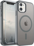 SUPFINE Magnetic for iPhone 13 Case/iPhone 14 Case Black