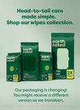 Earth Rated Dog Wipes for Paws & Butt, Deodorizing, Unscented, 100ct