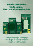 Earth Rated Dog Wipes for Paws & Butt, Deodorizing, Unscented, 100ct