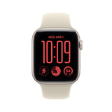 Apple Watch SE 3 [GPS 40mm] Smartwatch with Starlight Aluminum Case with Starlight Sport Band - S/M. Fitness and Sleep Trackers, Heart Rate Monitor, Always-On Display, Water Resistant