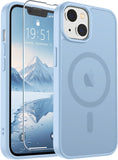 SUPFINE Magnetic for iPhone 13 Case/iPhone 14 Case Black