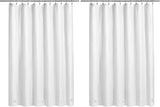 Barossa Design Oeko-tex Certified Shower Curtain Liner Standard Size, Clear