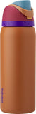 Owala FreeSip Stainless Steel Water Bottle 32 oz Very, Very Dark