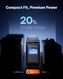 Silonn Ice Maker Countertop, Portable Ice Machine with Carry Handle, Self-Cleaning Ice Makers with Basket and Scoop, 9 Cubes in 6 Mins, 26 lbs per Day, Ideal for Home, Kitchen, Camping, RV