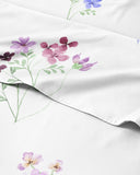 Queen Size 4 Piece Sheet Set - Comfy Breathable & Cooling Sheets - White