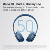 Beats Solo 4 - Wireless On-Ear Bluetooth Headphones, Up to 50-Hour Battery Life, Ultra-Lightweight Comfort, Powerful and Balanced Sound, Apple & Android Compatible - Matte Black