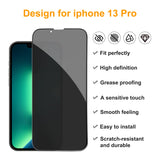 PEHAEL for iPhone 17 Pro Max Privacy Screen Protector+Camera Lens Protector