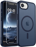 SUPFINE Magnetic for iPhone 13 Case/iPhone 14 Case Black