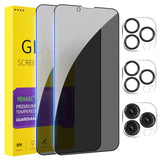 PEHAEL for iPhone 17 Pro Max Privacy Screen Protector+Camera Lens Protector
