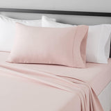 Amazon Basics Lightweight Super Soft Easy Care Wrinkle-Free Breathable Brushed Microfiber 3-Piece Bed Sheet Set with 14-Inch Deep Pockets, Twin, Dark Gray, Solid