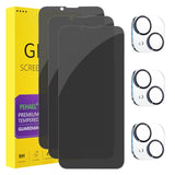 PEHAEL for iPhone 17 Pro Max Privacy Screen Protector+Camera Lens Protector