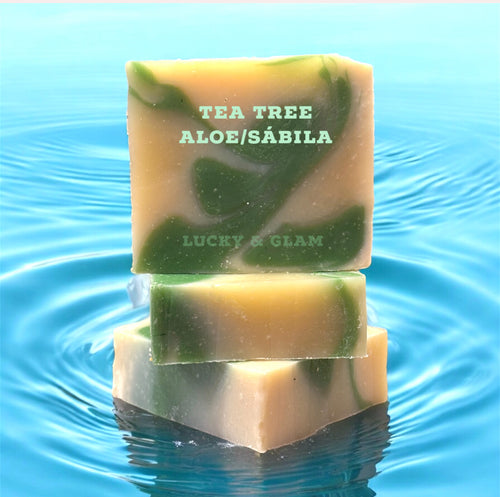 Aloe “Sábila” + Tea Tree Jabón Natural