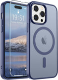 SUPFINE Magnetic for iPhone 13 Case/iPhone 14 Case Black