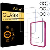 Ailun Screen Protector + Camera Lens Protector for iPhone 17, 3+3Pack