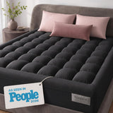 Niagara Sleep Solution 100% Cotton Top Queen Size Mattress Pad, Pillow Top