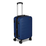 Amazon Basics 3-Piece Hardshell Suitcases Set (21", 26", 30"), Expandable For Up to 25% More Space, With Scratch-Resistant Finish, Four Multi-Directional Wheels, Rose Gold