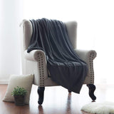 Bedsure Fleece Bed Blankets Queen Size Grey - Soft Cozy Warm Halloween Fall Throw Blanket Lightweight Room Home Decor, Christmas Decorations Gifts for Women and Men, 90x90 inches