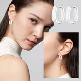 Wgoud 6 Pairs Chunky Gold Hoop Earrings for Women, 14K Gold Plated Hoop Earrings Hypoallergenic, Thick Lightweight Twisted Huggie Hoops Earring Set for Women’s Jewelry GIfts