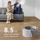 HiLIFE Steamer for Clothes, Portable Handheld Design, 240ml Big Capacity, 700W, Strong Penetrating Steam, Removes Wrinkle, for Home, Office(ONLY FOR 120V)-(Ocean Blue)