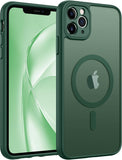 FNTCASE for iPhone 17 Case, Compatible with Magsafe, Glass Screen Protector