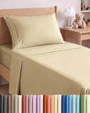 Queen Size 4 Piece Sheet Set - Comfy Breathable & Cooling Sheets - White