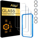 Ailun Screen Protector + Camera Lens Protector for iPhone 17, 3+3Pack