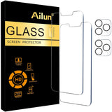 Ailun Screen Protector + Camera Lens Protector for iPhone 17, 3+3Pack