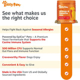 Zesty Paws Dog Allergy Chews - Dog Allergy Relief, Lamb, 90 Ct