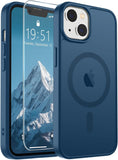 SUPFINE Magnetic for iPhone 13 Case/iPhone 14 Case Black