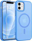 FNTCASE for iPhone 17 Case, Compatible with Magsafe, Glass Screen Protector