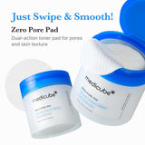 medicube Toner Pads Zero Pore Pad 2.0 for Exfoliation and Pore Care