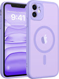 FNTCASE for iPhone 15/14/13 Case, Fit for Magsafe, Glass Screen Protector