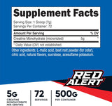 Nutricost Micronized Creatine Monohydrate Powder - 500g (100 Servings) - Pure Unflavored - 5g Per Serving - Non-GMO, Gluten Free