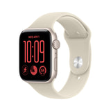 Apple Watch SE 3 [GPS 40mm] Smartwatch with Starlight Aluminum Case with Starlight Sport Band - S/M. Fitness and Sleep Trackers, Heart Rate Monitor, Always-On Display, Water Resistant