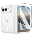 FNTCASE for iPhone 16 Phone Case Compatible with Magsafe Clear Phonecase