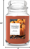Yankee Candle Spiced Pumpkin Scented Candle, 22oz Large Jar