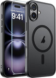 SUPFINE Magnetic for iPhone 13 Case/iPhone 14 Case Black