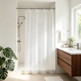 Barossa Design Oeko-tex Certified Shower Curtain Liner Standard Size, Clear