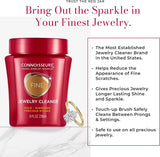 CONNOISSEURS Premium Edition Jewelry Cleaner, Value Size 9.6oz - Pick from Fine, Silver or Delicate Jewelry Cleaner