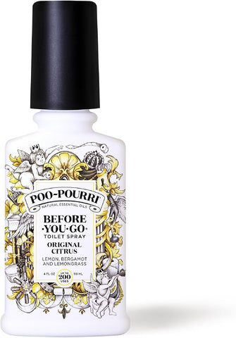 Poo-Pourri Before-You-Go Toilet Spray, Original Citrus, 4 Fl Oz